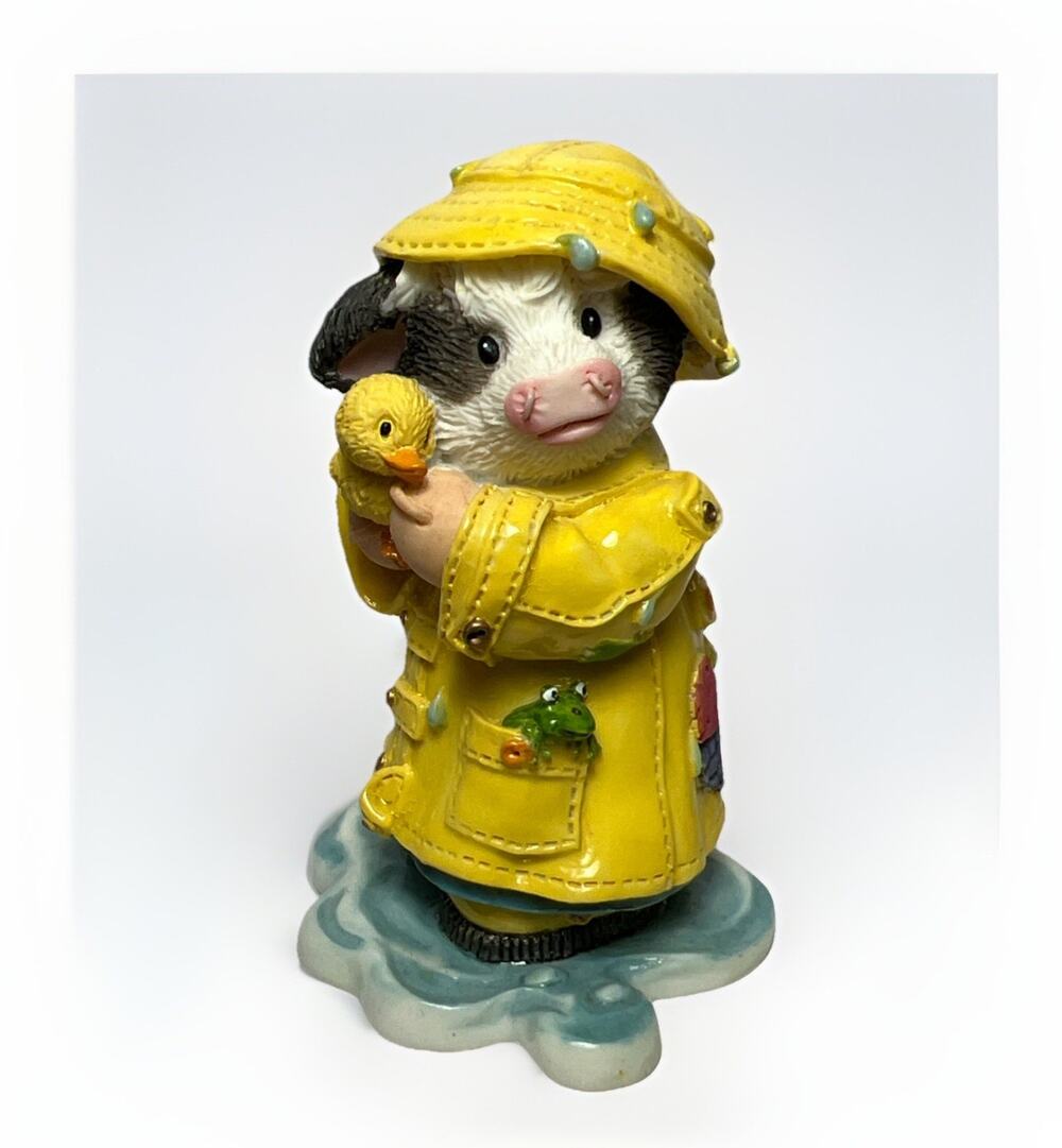 Mary’s Moo Moos #257494 -APRIL I’m So Lucky Your My Ducky 1996 Enesco